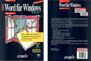 "Das Word für Windows Buch", deutsche Ausgabe, mit Programmierteil zur Office-Automation mit WordBasic